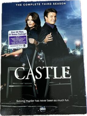 🔴Castle Series The Complete Third Season 24 Episodes DVD Crime Mystery Slipcase